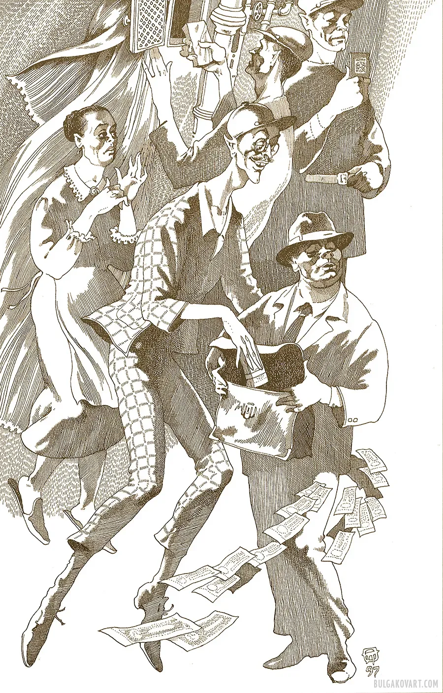 Koroviev Bribes Nikanor Bosoy | Mikhail Bulgakov, “The Master and Margarita”