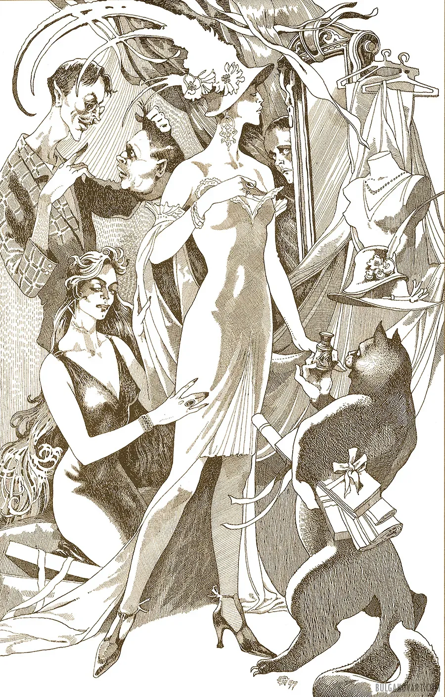 The Ladies’ Shop at the Variety Theatre | Mikhail Bulgakov, “The Master and Margarita”