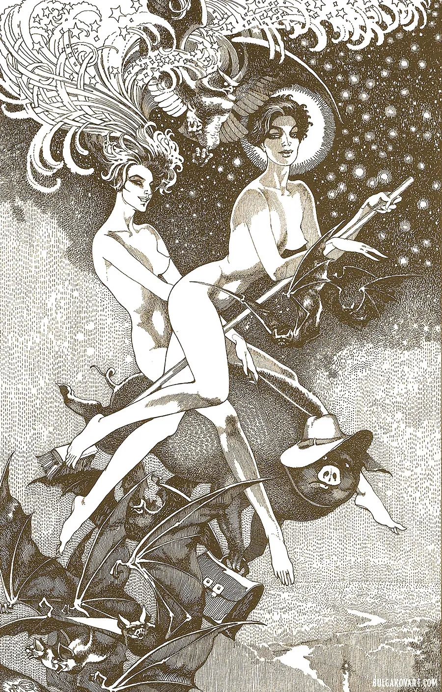 The Flight of Margarita and Natasha | Mikhail Bulgakov, “The Master and Margarita”