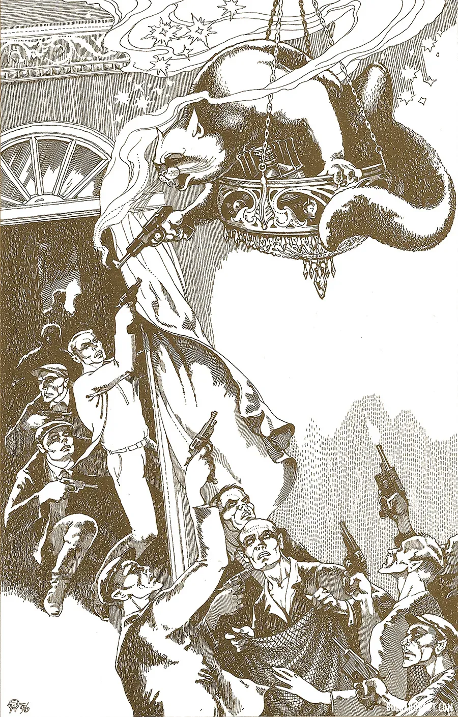 Behemoth on the Chandelier and the Secret Police | Mikhail Bulgakov, “The Master and Margarita”