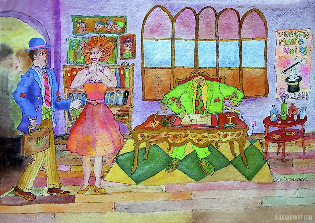 Иллюстрация №11 | Михаил Булгаков, «Мастер и Маргарита»