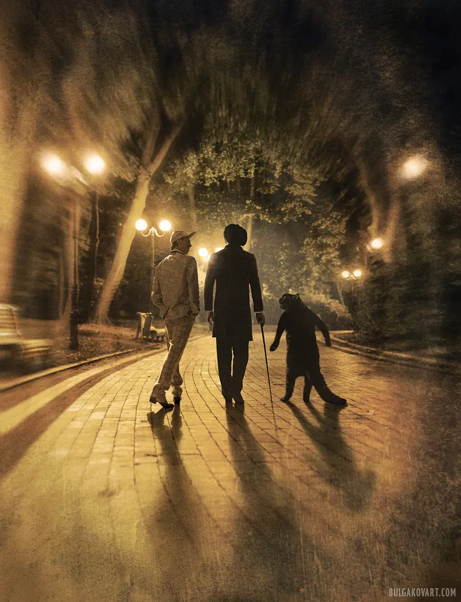 Шайка Воланда на Патриарших | Михаил Булгаков, «Мастер и Маргарита»