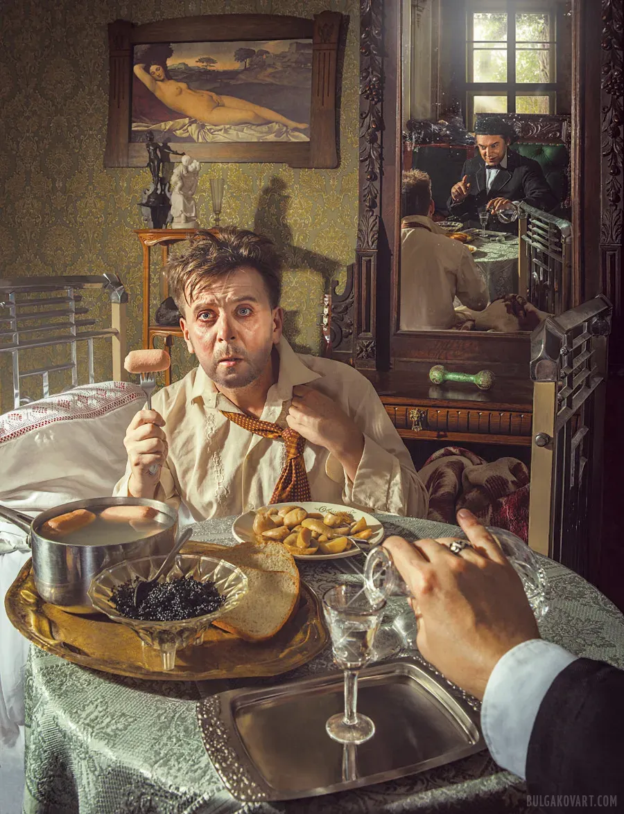 Степа Лиходеев с похмелья | Михаил Булгаков, «Мастер и Маргарита»