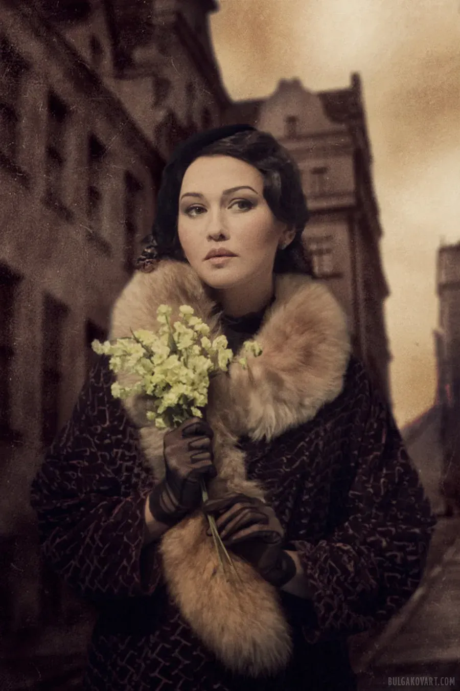 Маргарита с желтыми цветами | Михаил Булгаков, «Мастер и Маргарита»