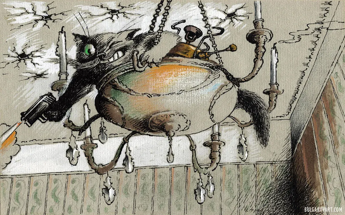 Бегемот на с браунингом | Михаил Булгаков, «Мастер и Маргарита»