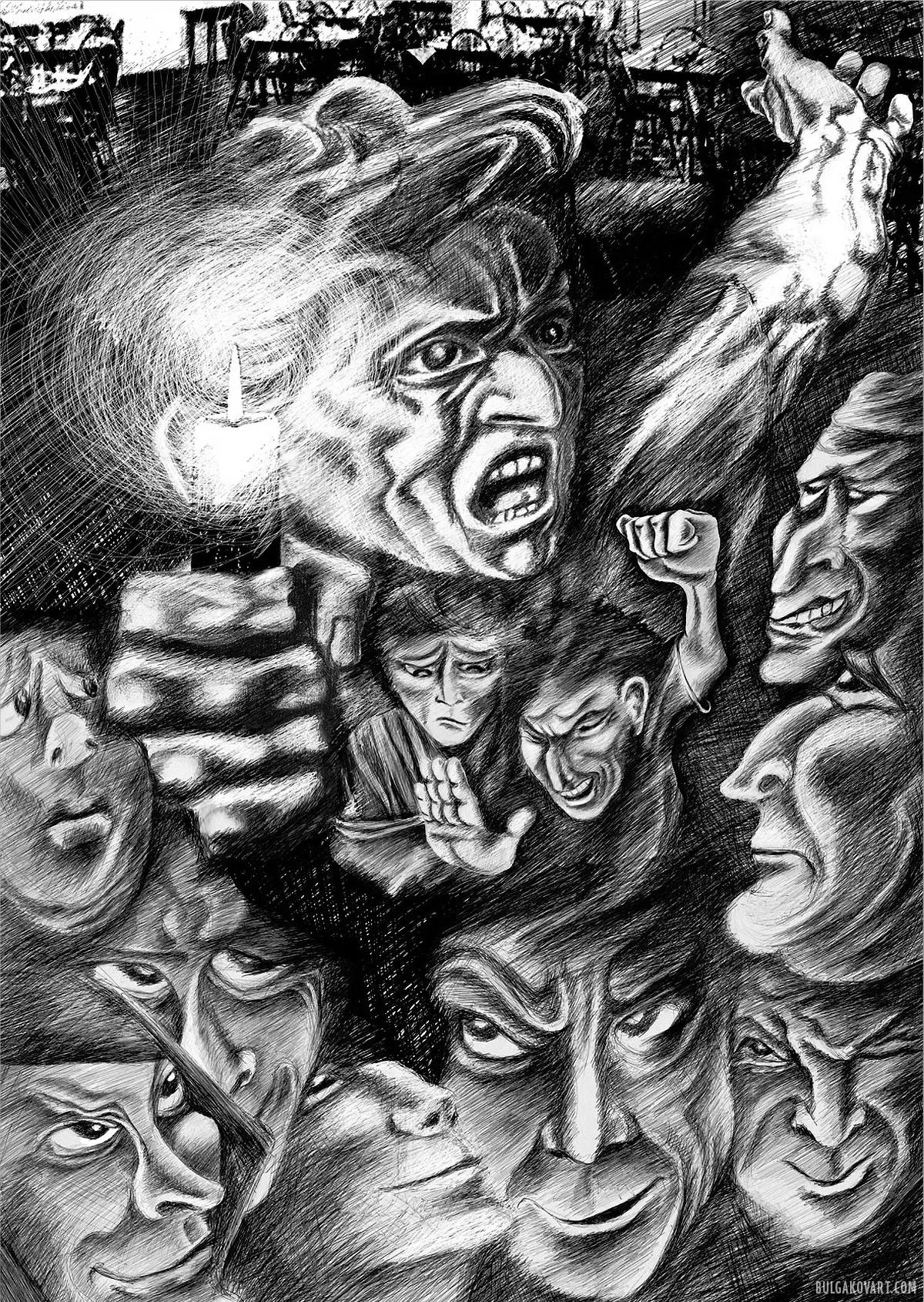 Иллюстрация №2 | Михаил Булгаков, «Мастер и Маргарита»