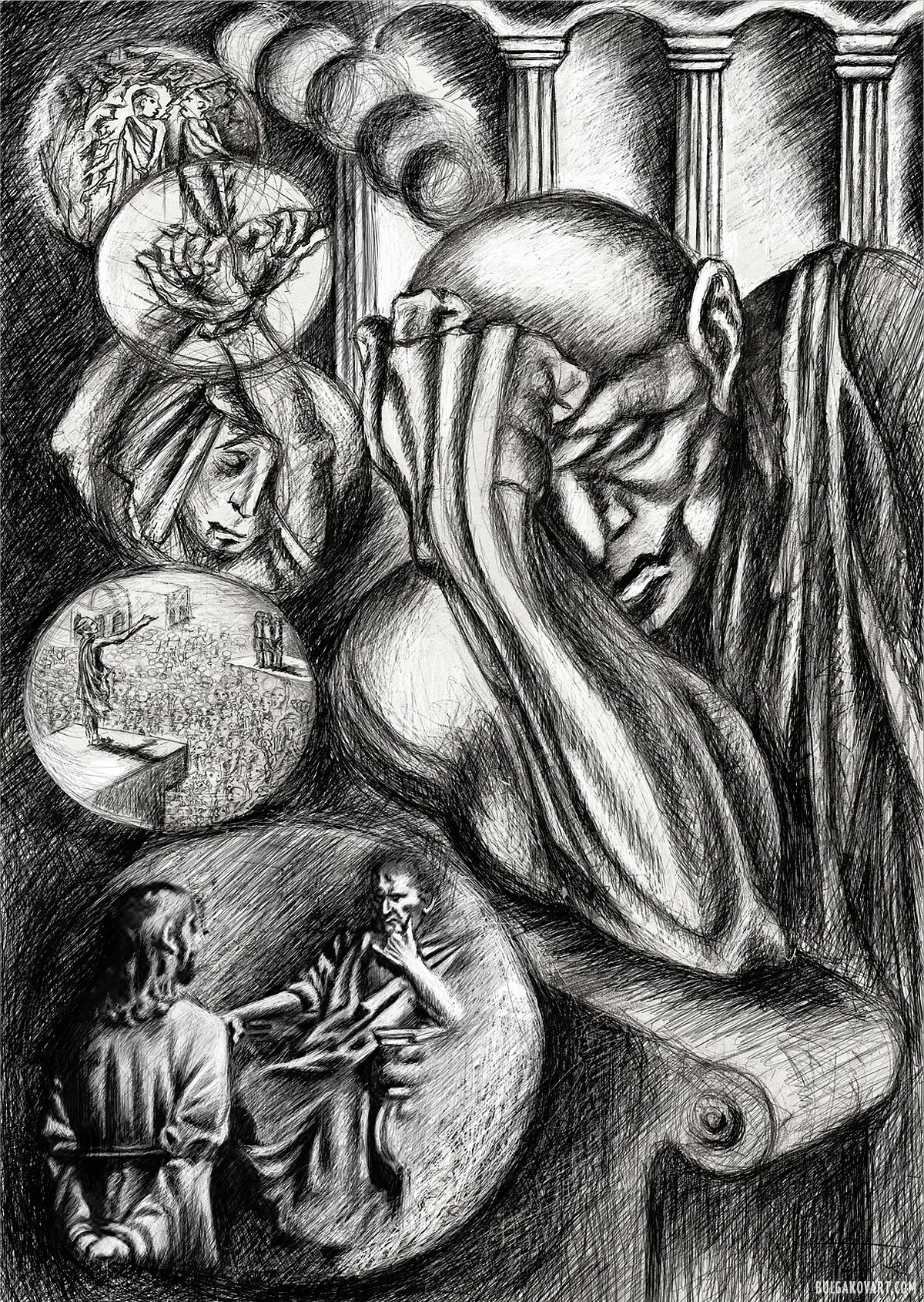 Иллюстрация №9 | Михаил Булгаков, «Мастер и Маргарита»
