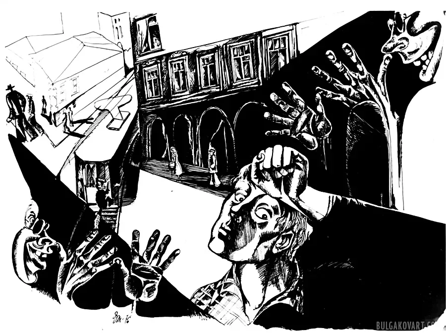 Иллюстрация №4 | Михаил Булгаков, «Мастер и Маргарита»