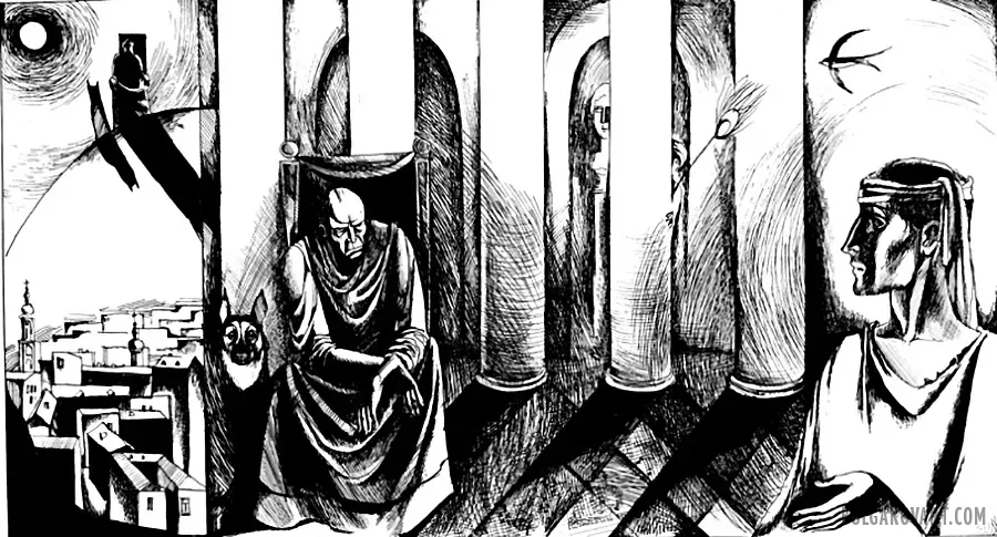 Иллюстрация №2 | Михаил Булгаков, «Мастер и Маргарита»