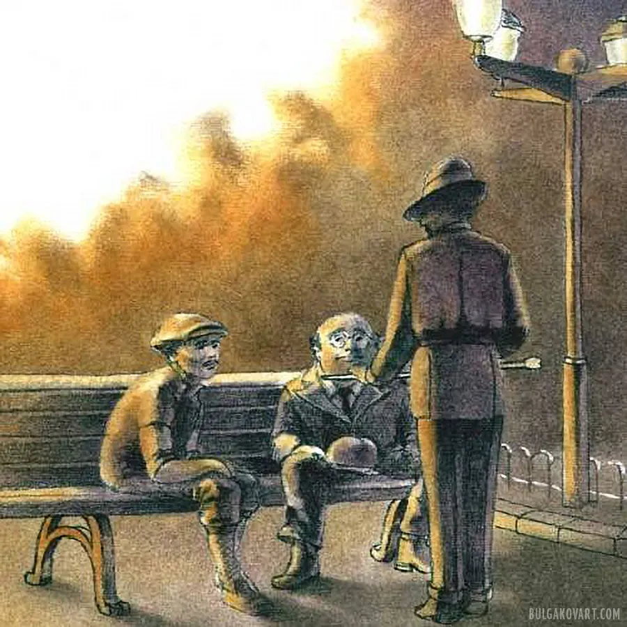 Иллюстрация №1 | Михаил Булгаков, «Мастер и Маргарита»