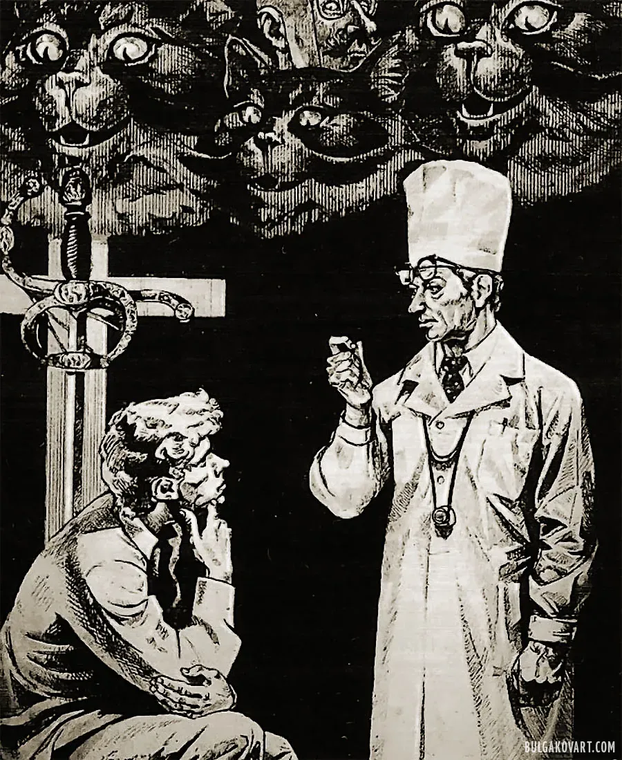 The Dispute of the Doctor and the Poet | Mikhail Bulgakov, “The Master and Margarita”