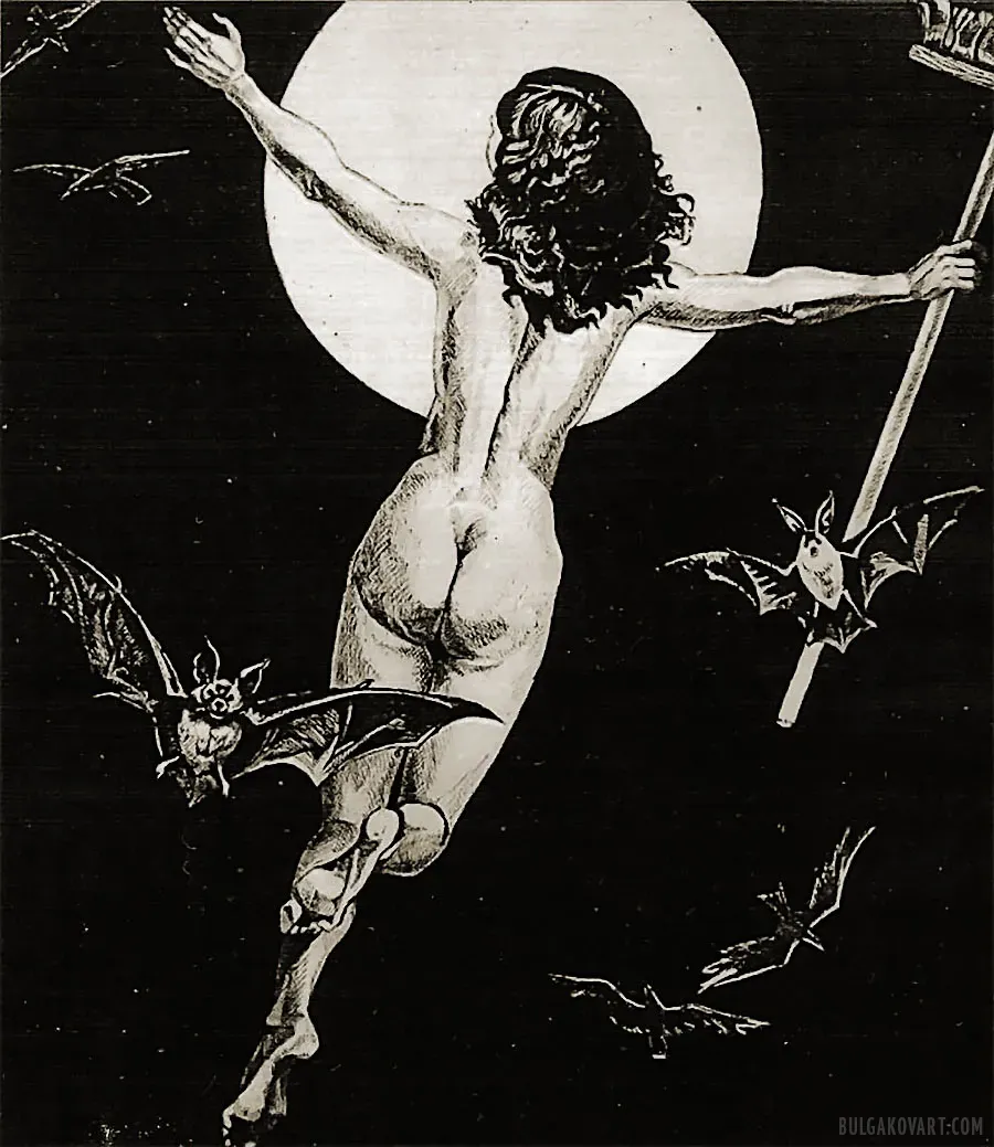 Margarita Flying to the Ball | Mikhail Bulgakov, “The Master and Margarita”