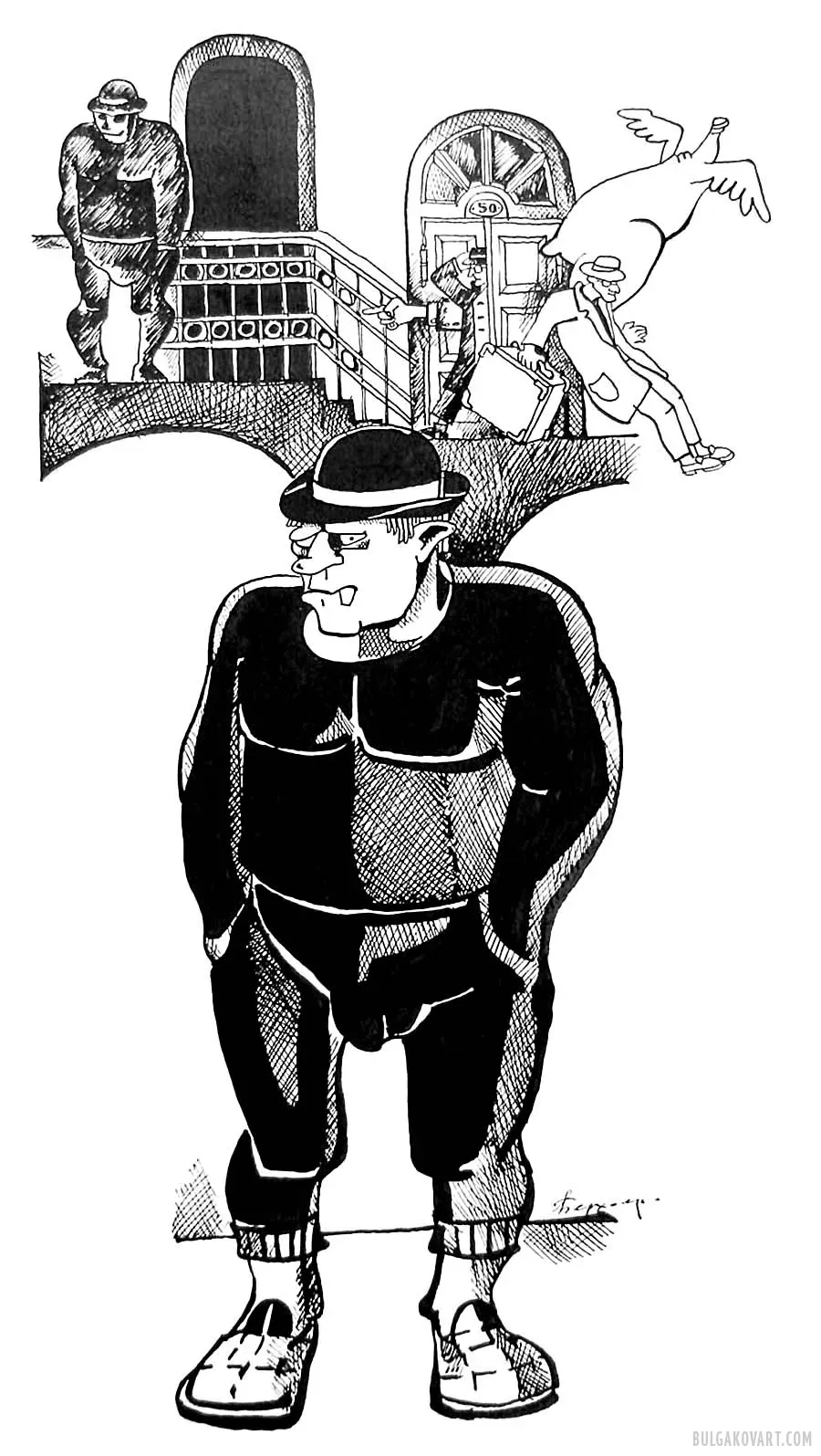 Иллюстрация №11 | Михаил Булгаков, «Мастер и Маргарита»