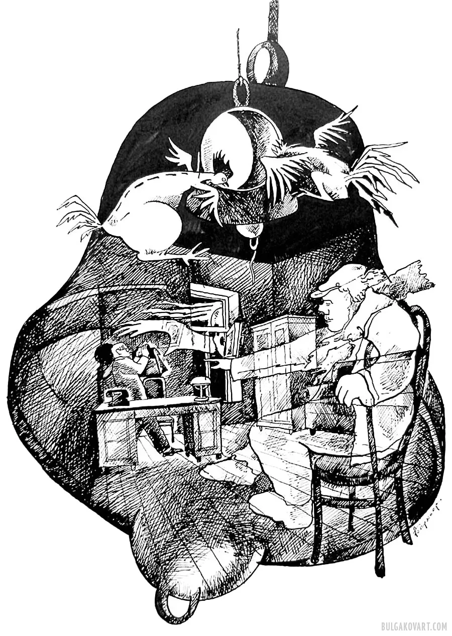 Иллюстрация №14 | Михаил Булгаков, «Мастер и Маргарита»