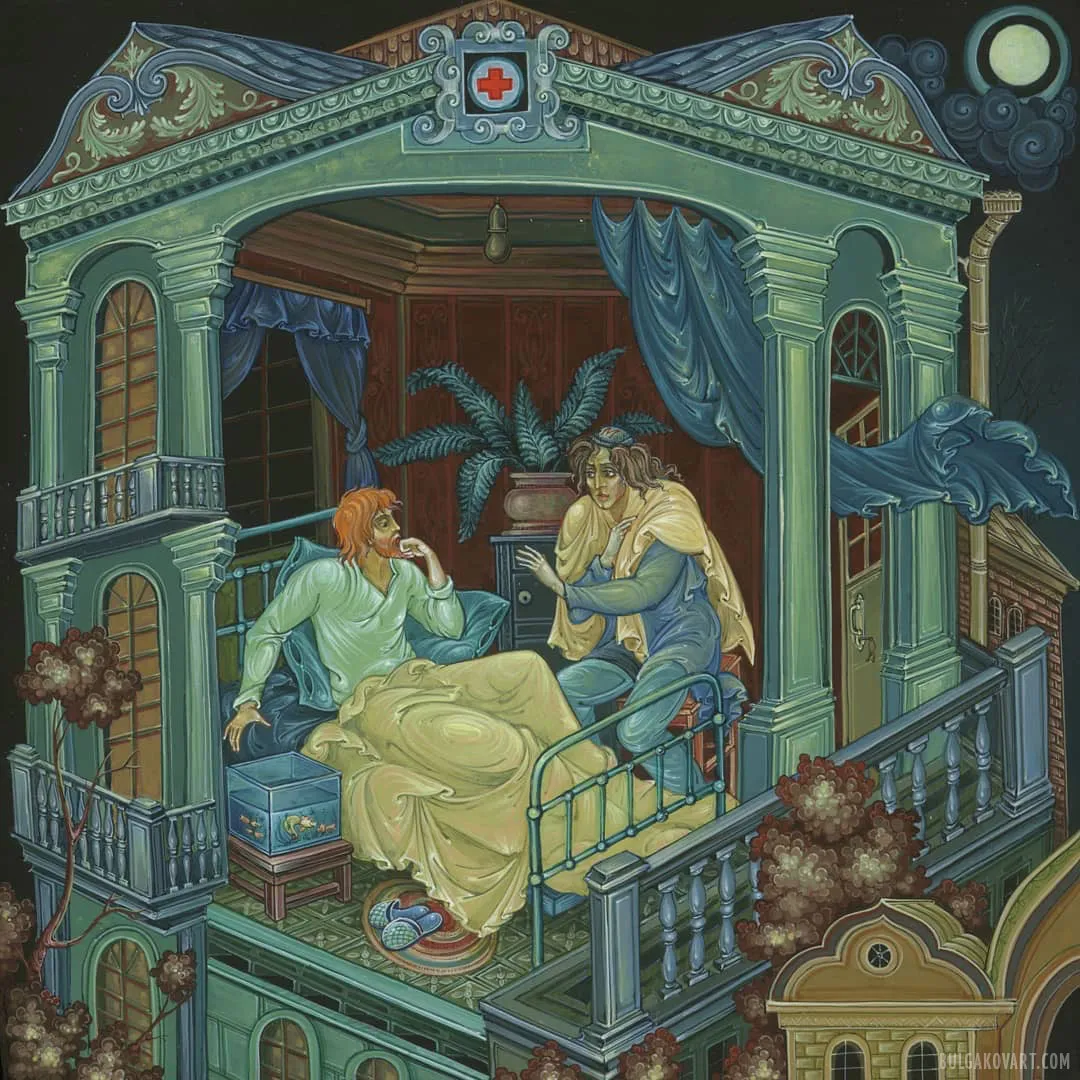 The Master at the Clinic (Palekh, Mstyora, Kholuy) | Mikhail Bulgakov, “The Master and Margarita”