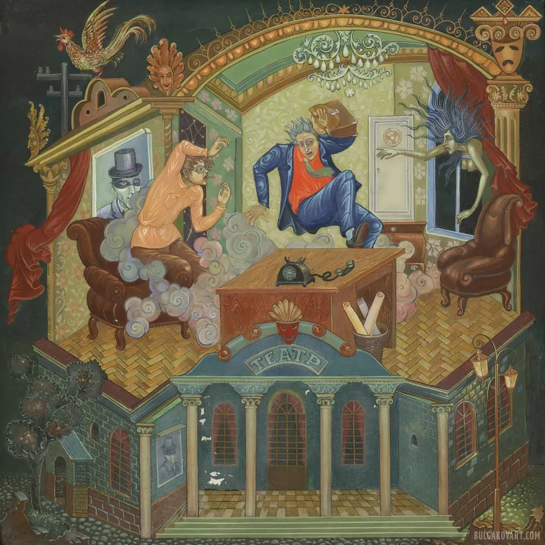 The Rooster’s Cry (Palekh, Mstyora, Kholuy) | Mikhail Bulgakov, “The Master and Margarita”