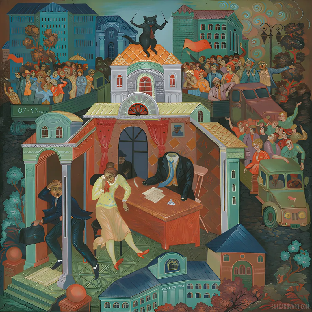 The Empty Suit (Palekh, Mstyora, Kholuy) | Mikhail Bulgakov, “The Master and Margarita”