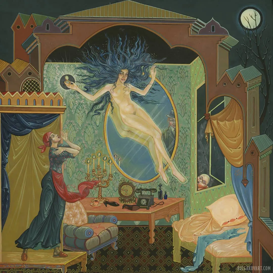Witch Margo (Palekh, Mstyora, Kholuy) | Mikhail Bulgakov, “The Master and Margarita”