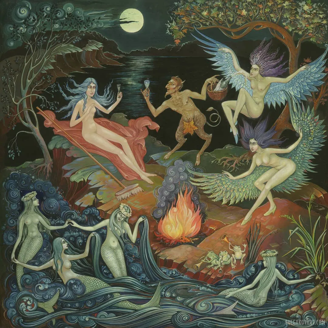 The Goat-Legged One (Palekh, Mstyora, Kholuy) | Mikhail Bulgakov, “The Master and Margarita”