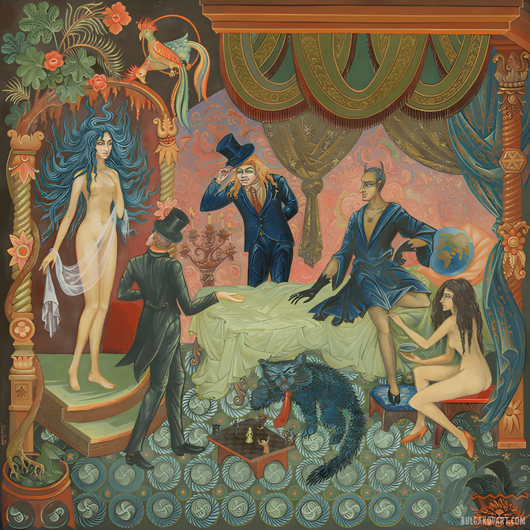 Woland’s retinue (Palekh, Mstyora, Kholuy) | Mikhail Bulgakov, “The Master and Margarita”