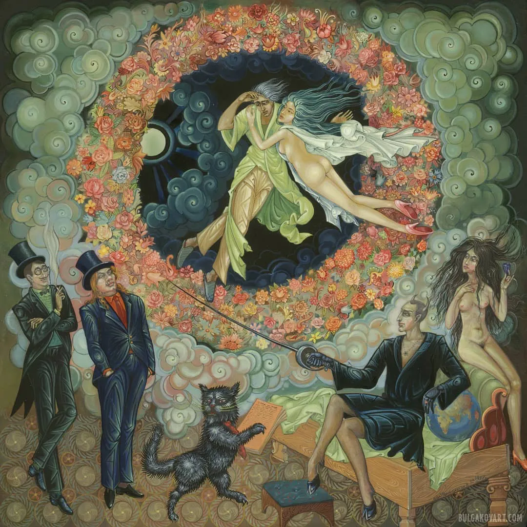 The Master and Margarita, Woland’s gang (Palekh, Mstyora, Kholuy) | Mikhail Bulgakov, “The Master and Margarita”