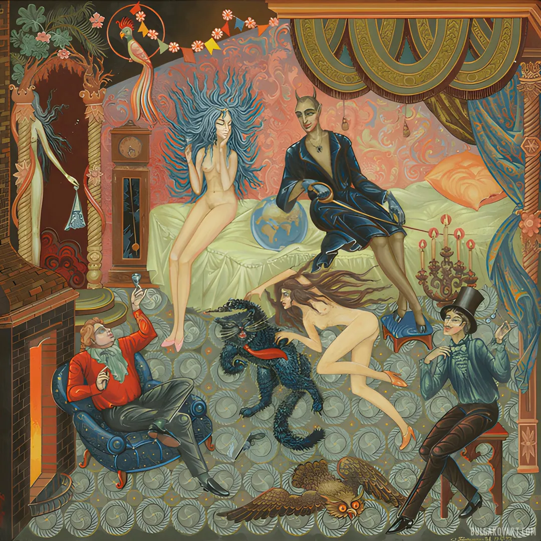Woland’s retinue (Palekh, Mstyora, Kholuy) | Mikhail Bulgakov, “The Master and Margarita”
