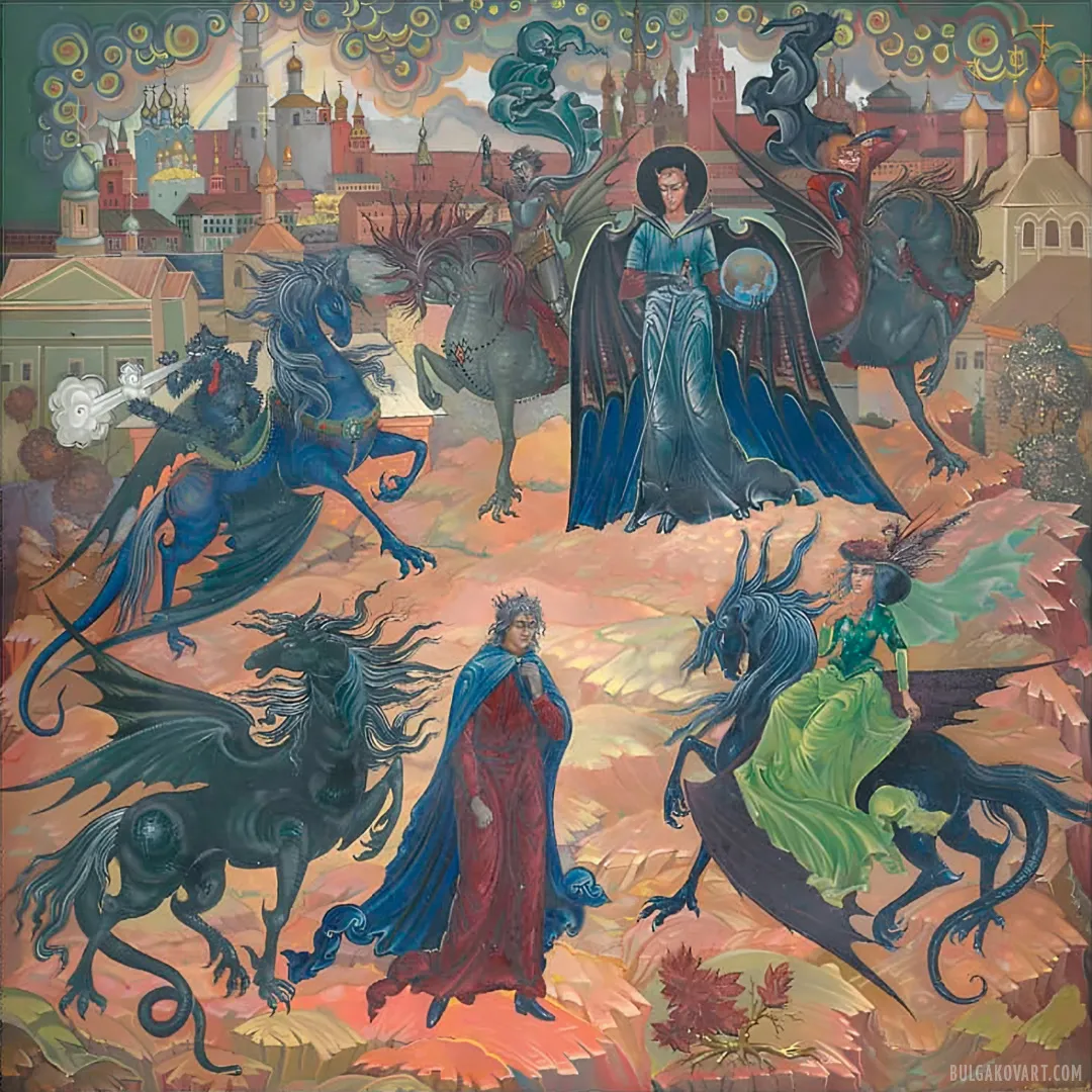 The Master on Vorobyovy Hills (Palekh, Mstyora, Kholuy) | Mikhail Bulgakov, “The Master and Margarita”