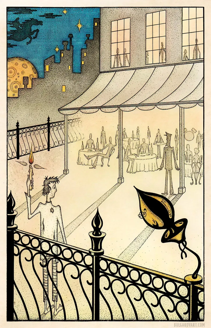 Artwork #3 | Mikhail Bulgakov, “The Master and Margarita”